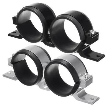 

Universal Fuel Pump 60mm Aluminum Dual Oil Fuel Filter Pump Bracket Mounting Clamping Twin Fuel Pump Mount Bracket For Car