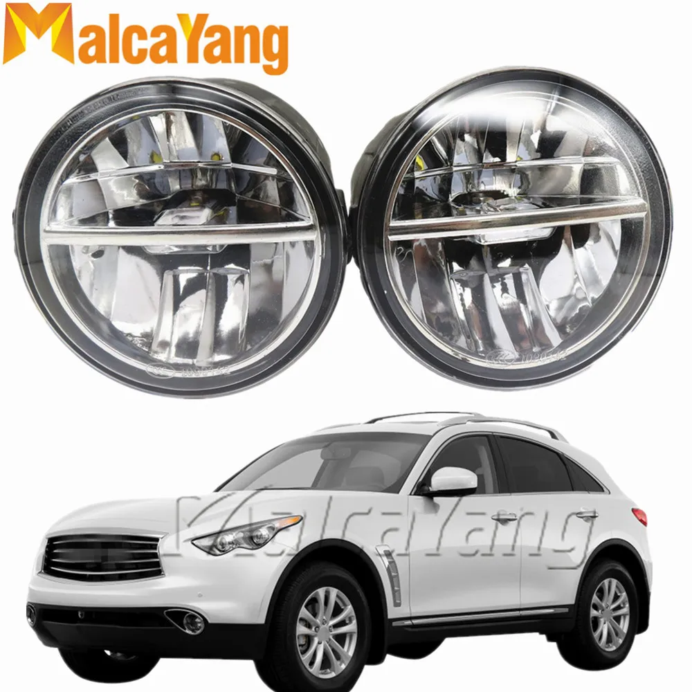 2 шт. стайлинга автомобилей Светодиодный Противотуманные фары (левый + правый)