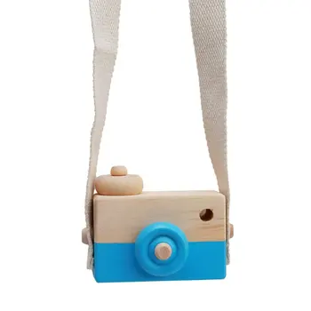 

Cute Nordic Hanging Wooden Camera Toys Baby Kids Toys Safe Natural Educational Toys Fashion Home Photography Prop Decor Gifts