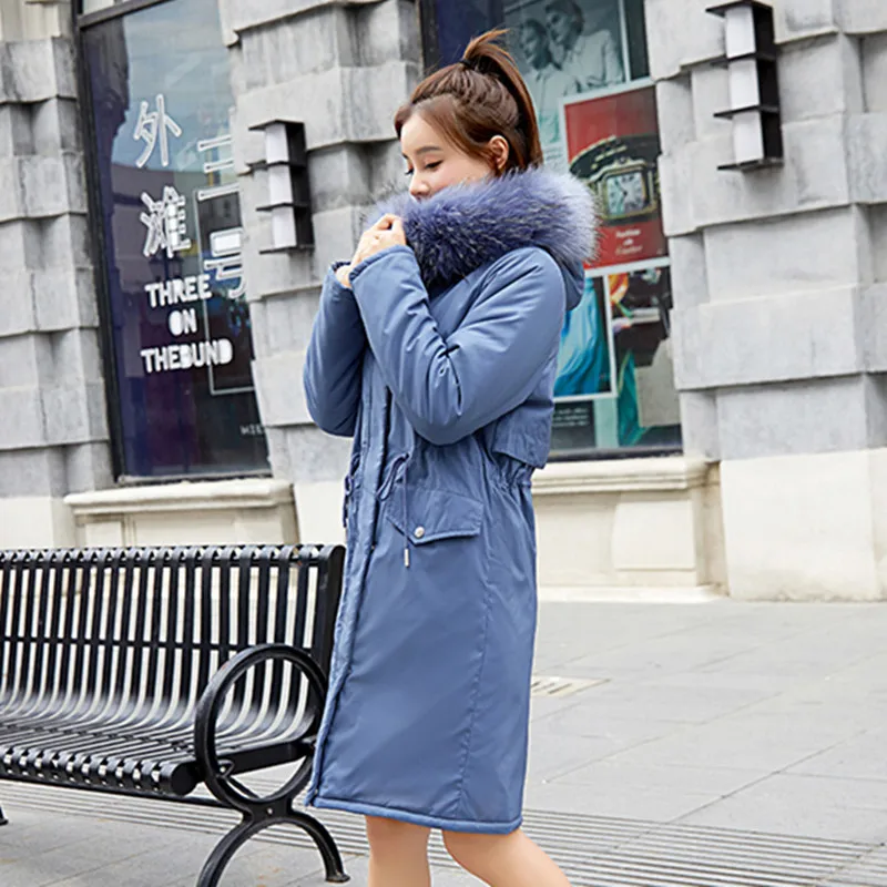 

China Gedi Love down Feather Cotton-padded Clothes Cotton-padded Jacket 2019 New Style Cotton Coat Female Winter Korean-style Lo