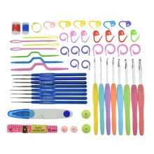 

53pcs/Set Crochet Hooks Set Yarn Crochet Needles Yarn Weave Knitting Needles Set Sewing Tools 2.5-6mm
