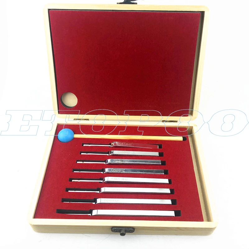 Stimmgabel Set 256~512Hz Medizinische Stimmgerät mit Hammer Tuning Fork Stimmgabel Set 256~512Hz Medizinische Stimmgerät mit Hammer Tuning Fork