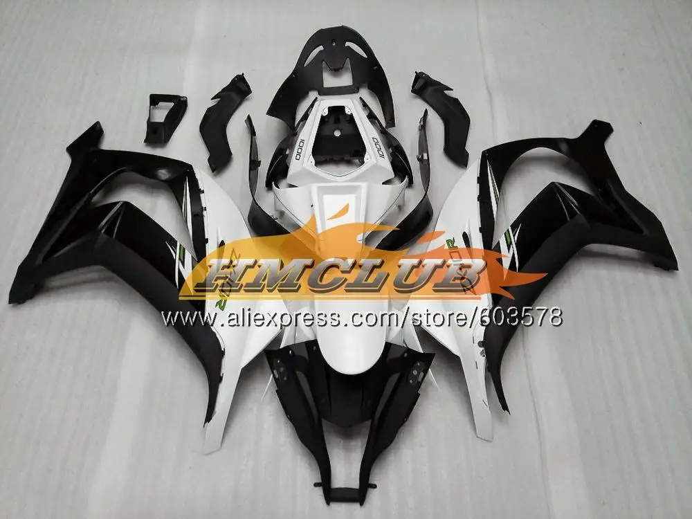 Инъекции для KAWASAKI ZX-10R 1000CC ZX10R 16, 17, 18, 120CL. 26 ZX1000 ZX 1000 ZX 10 сотрудников отдела исследований 10R обтекатель oem зеленый глянец - Цвет: No. 17