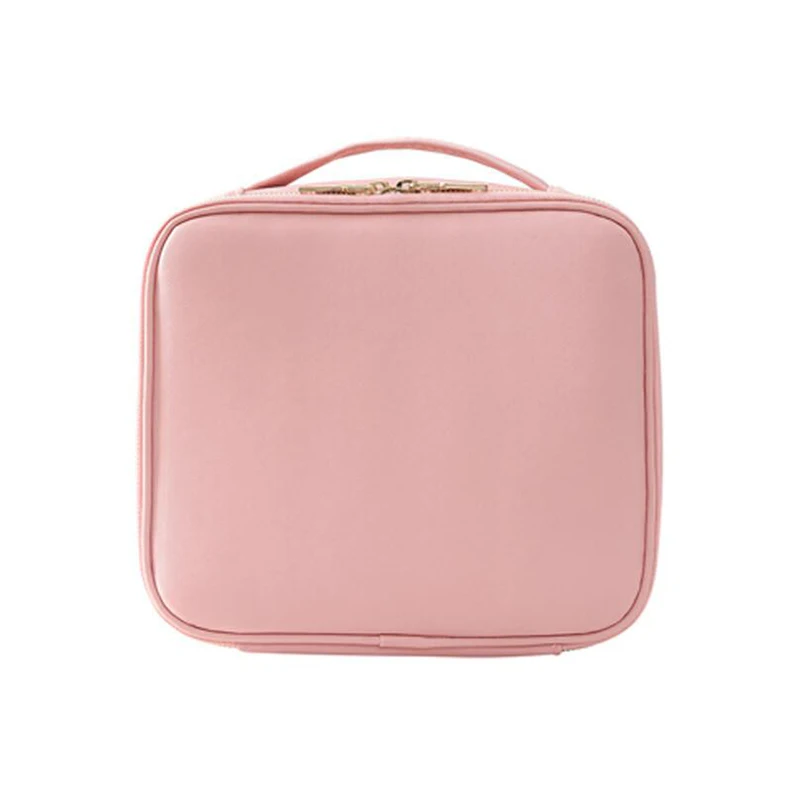 pink Многофункциональная косметичка для путешествий, женские косметички, органайзер для туалетных принадлежностей, водонепроницаемые женские косметички для хранения - Цвет: pink