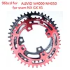 Deckas round BCD 96mm 96bcd 40/42/44T MTB bicycle bike Chain ring for ALIVIO M4000 M4050 for DEORE M612 NX GX X1 crank ► Photo 1/5