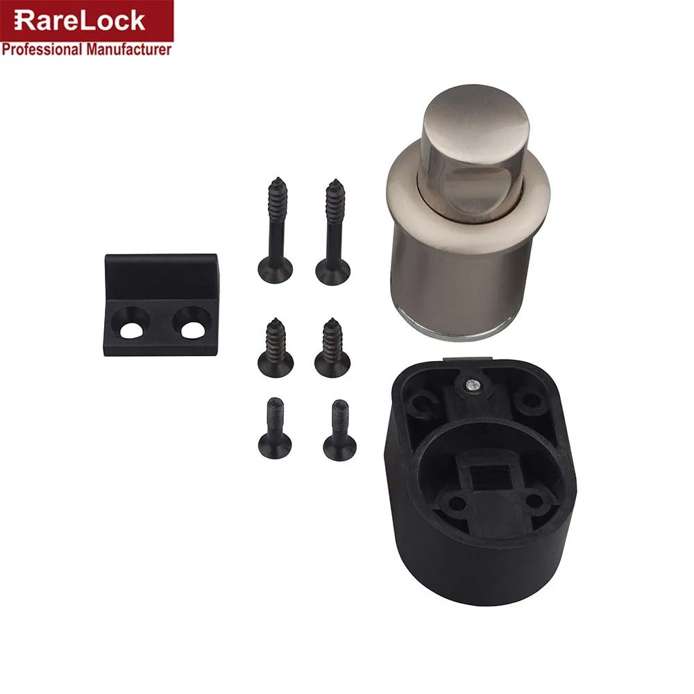 Rarelock цинковый сплав и пластик RV ящик караван мебель шкаф Кнопка нажимная защелка ручка замок лодка, дом на колесах замки ZS03-PN aa