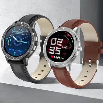 

CF19 USB Charge Bluetooth Smart Watch Heart Rate Sleep Monitor IP67 Waterproof LCD Touch Screen Smart Bracelet Bluetooth Watch