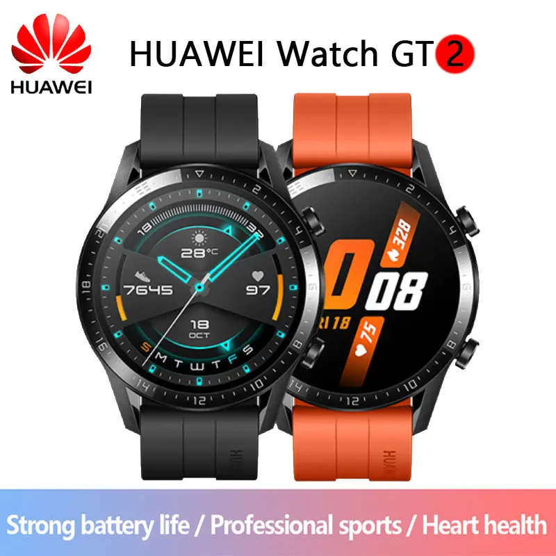 Умные часы Huawei Watch GT 2 трекер кислорода в крови spo2 Bluetooth 5 1 телефонные звонки