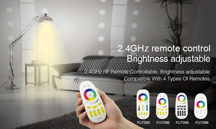 Miboxer светодиодный светильник Blub 2,4G WiFi с дистанционным управлением, светодиодный светильник AC100~ 240V FUT013 5W E14 RGB+ CCT