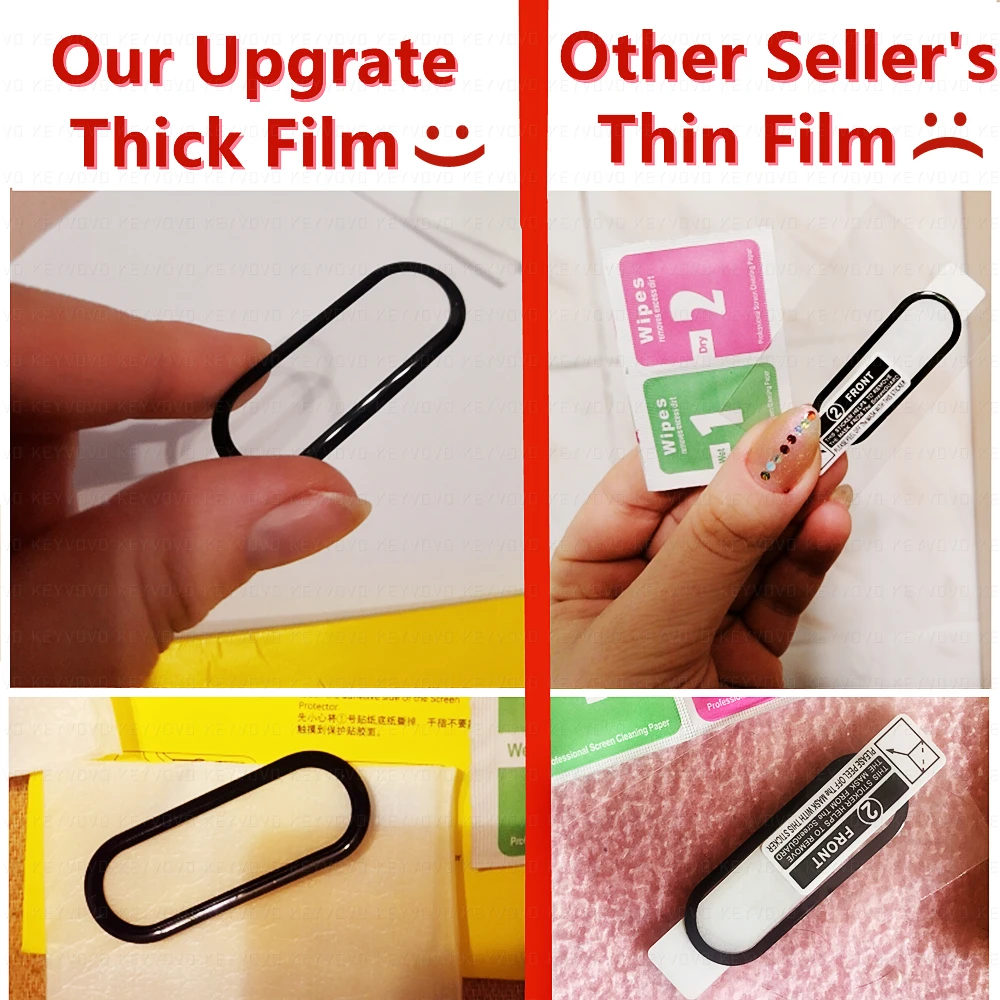 9D Protective Film Glass for Xiaomi Mi band 4 5 6 Full Cover for Mi band5 Smart Watchband Soft Screen Protector For Mi Band Case