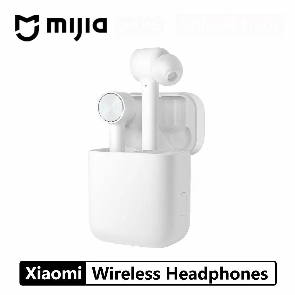 Оригинальные Xiaomi Air TWS Airdots Pro Наушники Bluetooth гарнитура стерео автоматическая пауза ANC переключатель ENC Tap управление беспроводные наушники