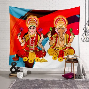 

Colorful Egypt Figure Dancing 3D Digital Printing Tapestry Hanging from a Printed Free Design