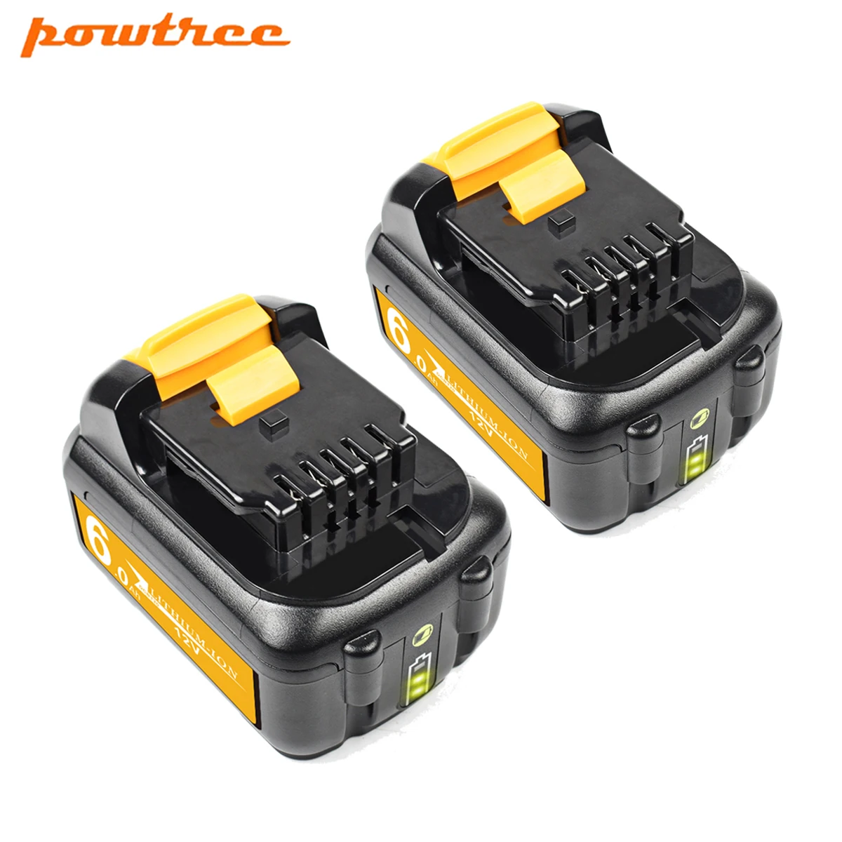 6.0 Ач Аккумулятор для электроинструмента Dewalt 12 в MAX Li-Ion DCB120 DCB121 DCB123 DCB125 DCD710 DCF813 DCF815
