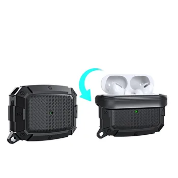 

For AirPods Pro Case glow Luxury Shockproof Armor Case Wireless Earphone Case Silicon Cover For Air Pods Pro Charging Box Fundas