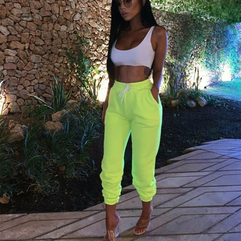 

2019 Winter Womens Casual Sweatpants New Ladies Joggers Trousers Slacks Sportswear Jogging Sweat Long Pants Loose Femme Aututmn