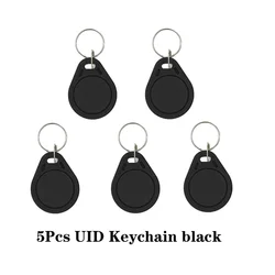 RFID Access Control Rewritable NFC Smart Chip Key Fob Pack (Dark blue)