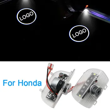

2PcsLED Projection Logo Ghost Shadow Light Car Door Welcome Light DIY Step Light Symbol Sign Badge for Honda Odyssey / Acura RDX