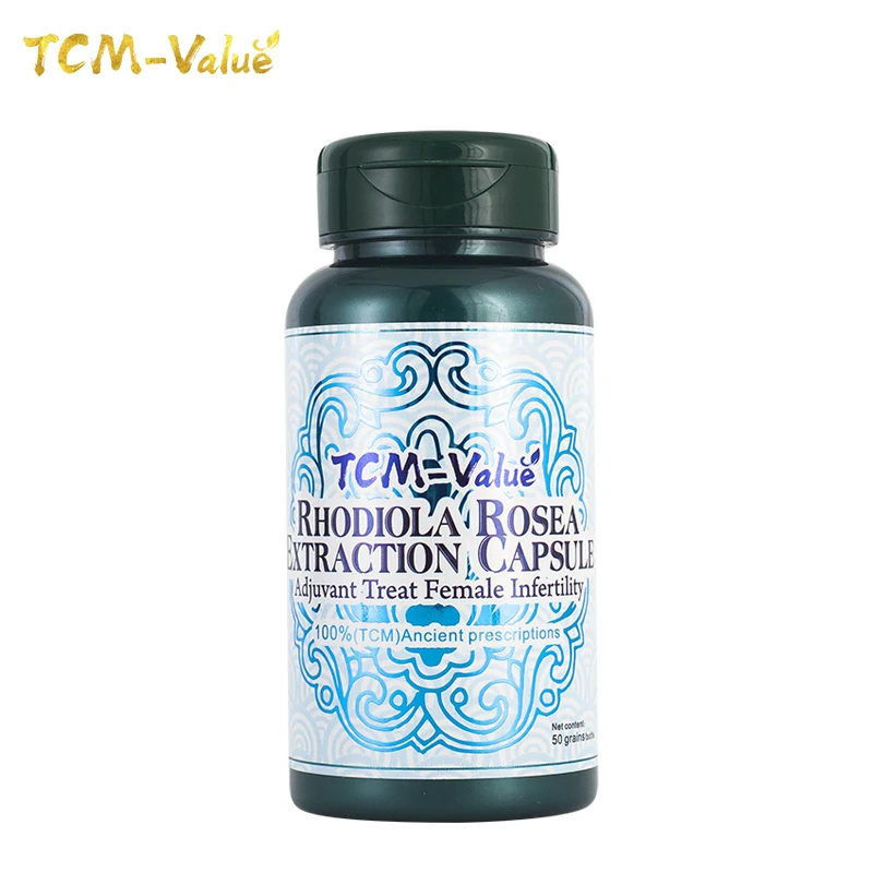 TCM Value Rhodiola Rosea экстракт капсулы адъювант лечения мужского бесплодия лечение