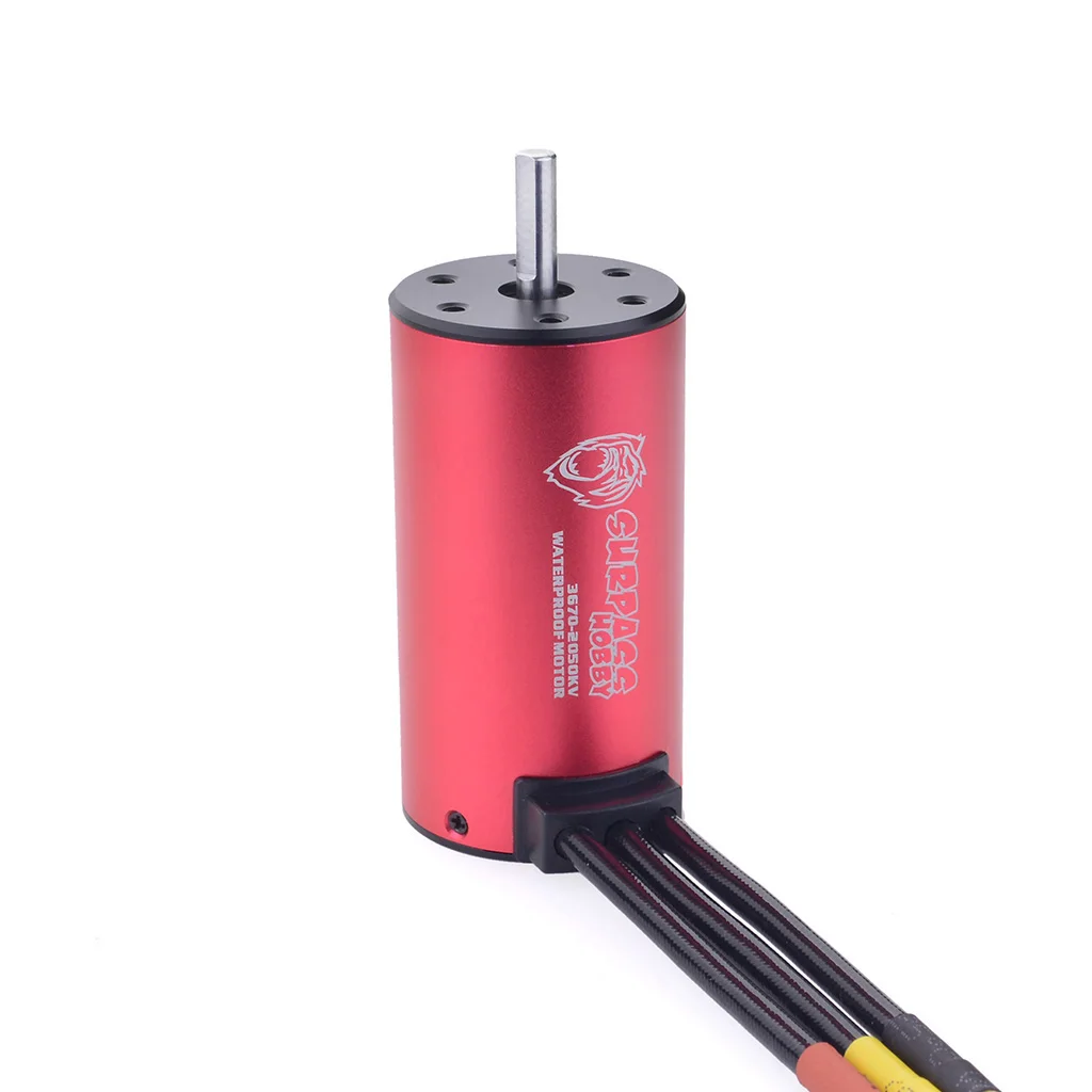 SURPASS HOBBY KK водонепроницаемый 3670 2050KV Бессенсорный бесщеточный мотор для 1/8 1/10 HSP HPI SCX10 RC сумасшедший монстр-Трак гоночный автомобиль