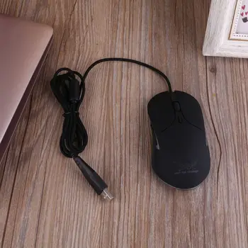 

PC Laptop LED Light Optical Game Mice Ergonomic 3200 DPI 6 Buttons USB Mouse