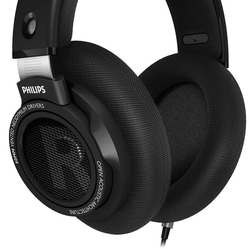 Philips SHP9500 профессиональные наушники с длинным проводом 3 м шумоподавление