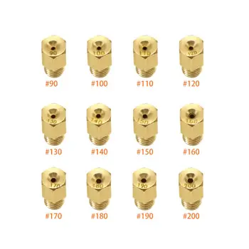 

12pcs Carburetor nozzle /Set Carburetor Main Jet For Mikuni VM 90- 200