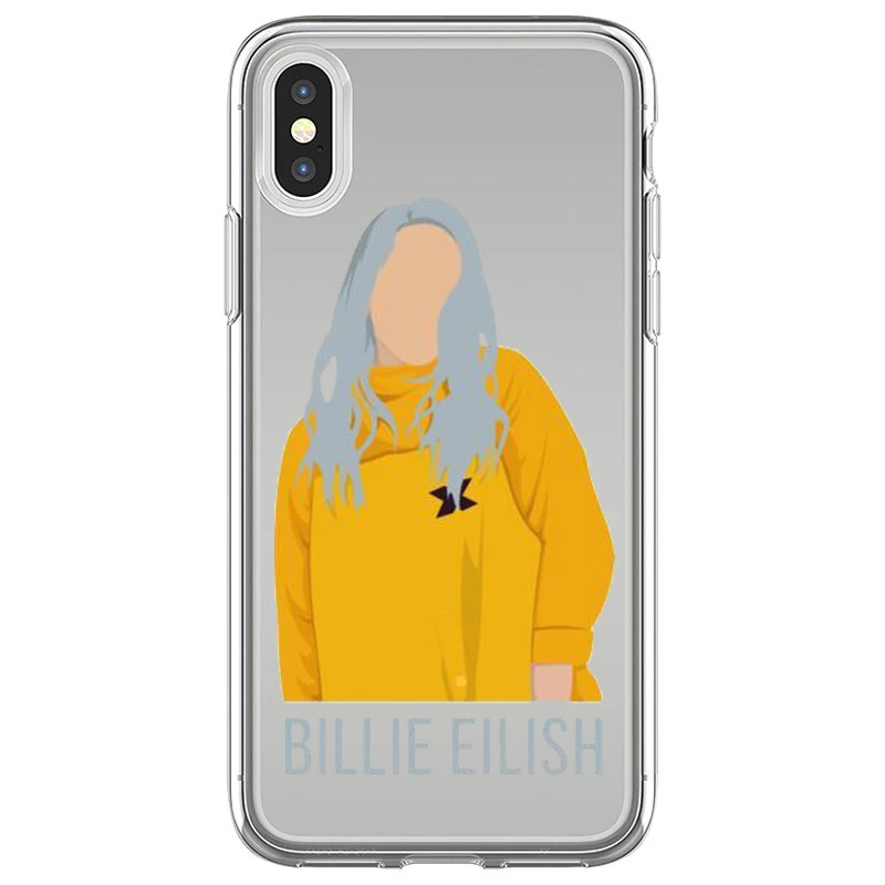 Billie Eilish Khalid Encantador TPU Мягкий силиконовый чехол для телефона для iPhone 5 SE 6s 6Plus 11Pro 11ProMax X XR XS Max 8 8Plus 7Plus - Цвет: TPU