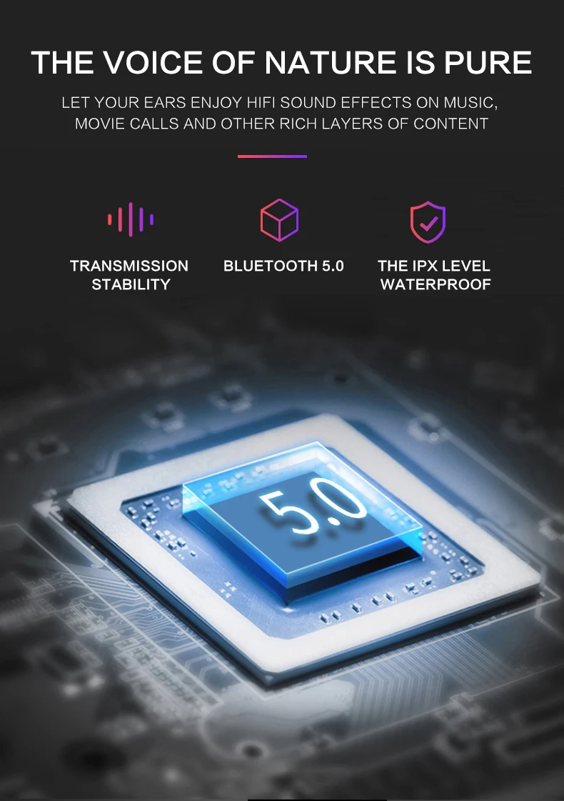DT-8 TWS беспроводные Bluetooth наушники светодиодный дисплей сенсорный TWS Беспроводные наушники с внешним аккумулятором гарнитура с микрофоном Bluetooth 5,0