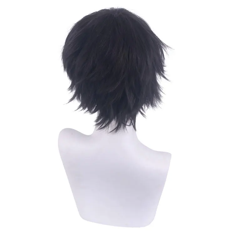 Anime Jujutsu Kaisen Toji Fushiguro Cosplay Wig Short Wig Heat Resistant Synthetic Hair with Free Wig Cap Cos Prop for Woman Man 5