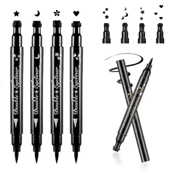 

Eyeliner Quick-drying Eye Makeup Cosmetics Waterproof Double Sided Stamp Pen Long-lasting Korean Style Eyeliner