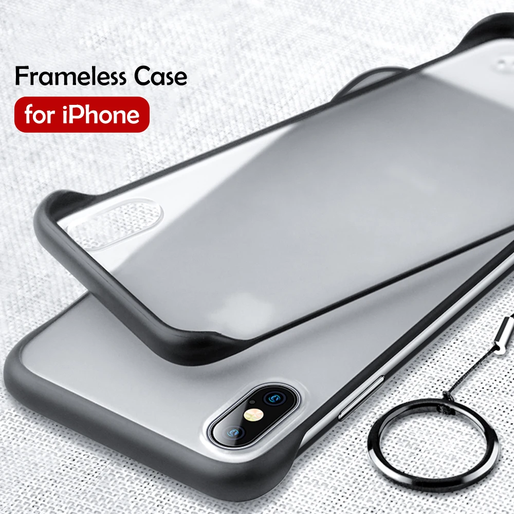 ТПУ силиконовый чехол для iPhone xs max Жесткий Матовый Бампер задняя крышка 7 plus чехол для iPhone 6 6s 7 8 Plus X Xr XS max