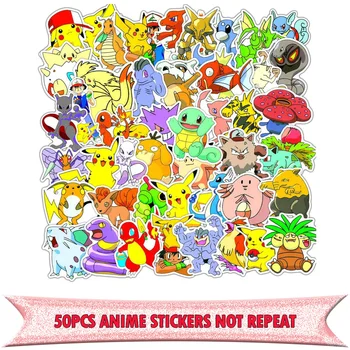 

20Set E2206 50pcs Anime Funny Pocket Monster For DIY Scrapbooking Album Luggage Laptop Motorcycle Notebook Waterproof Sticker