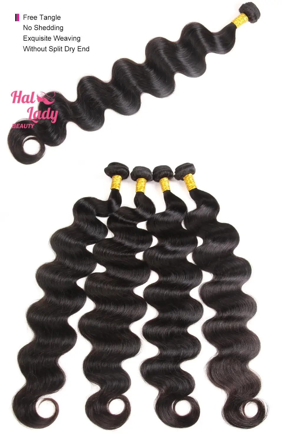 Brazilian Virgin Hair Extensions Straight Unprocessed Human Hair Weaves Soft 30 32 34 36 38 40 50 Inches 1 Bundle 1b