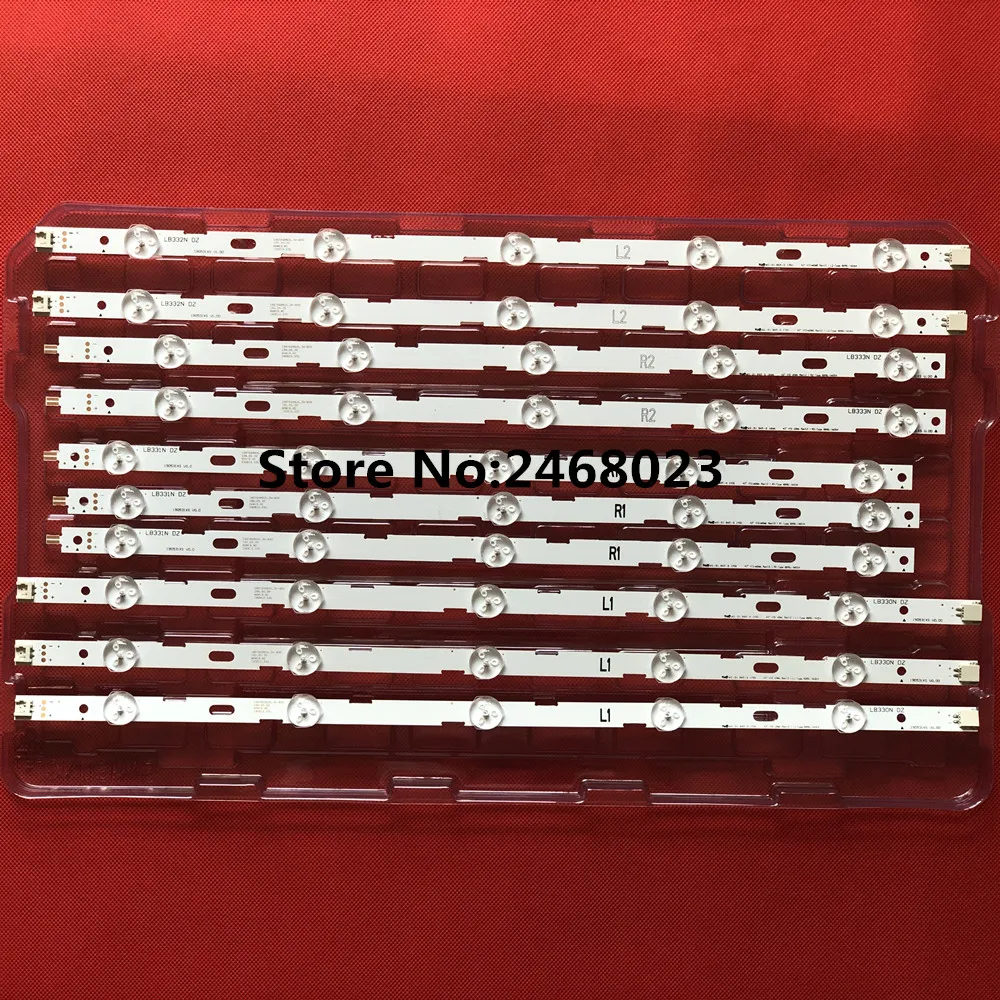 Светодиодный Подсветка полосы 10 лампы для 42LN5204 42LN5200 6916L-1402A 6916L-1403A 6916L-1404A 6916L-1405A 4" V13 cDMS LC420DUE 42LN5300