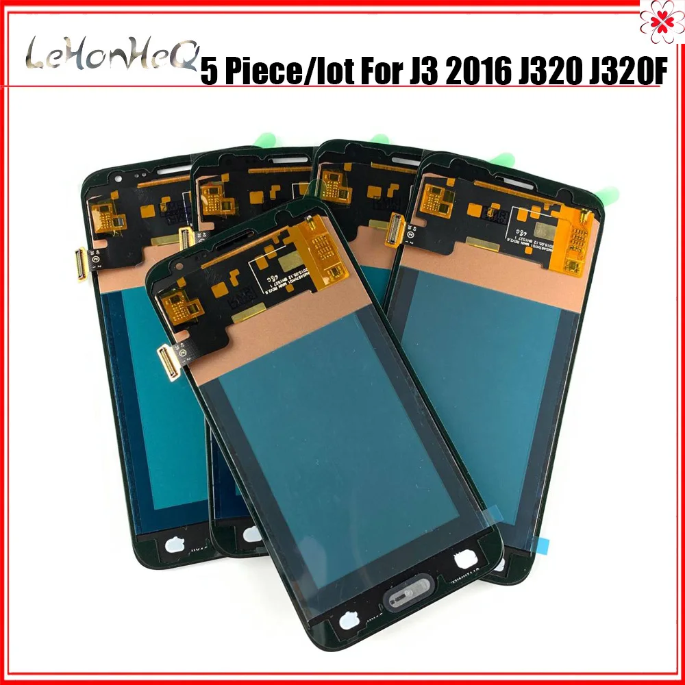 

5 Piece/lot J3 J320 LCD For samsung galaxy j320 2016 J320F LCD Display touch screen digitizer assembly