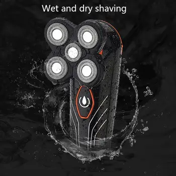

5 in 1 Rechargeable Bald Razor Men Electric Shaver Hair Beard Trimmer Shaving Machine