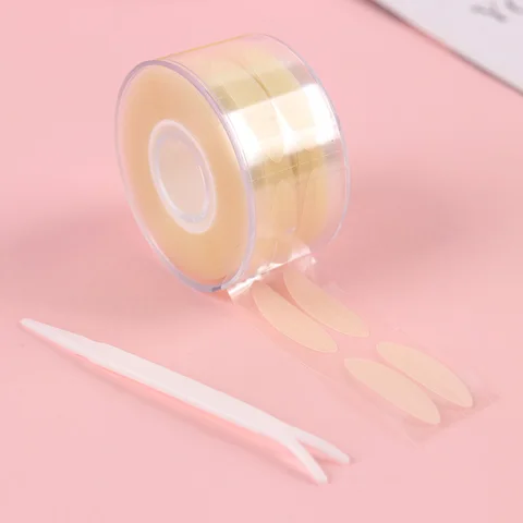 Makeup Clear Gray Beige Eyelid Stripe Big Eyes Invisible Double Fold Eyelid Shadow Tape Sticker Beauty Tool