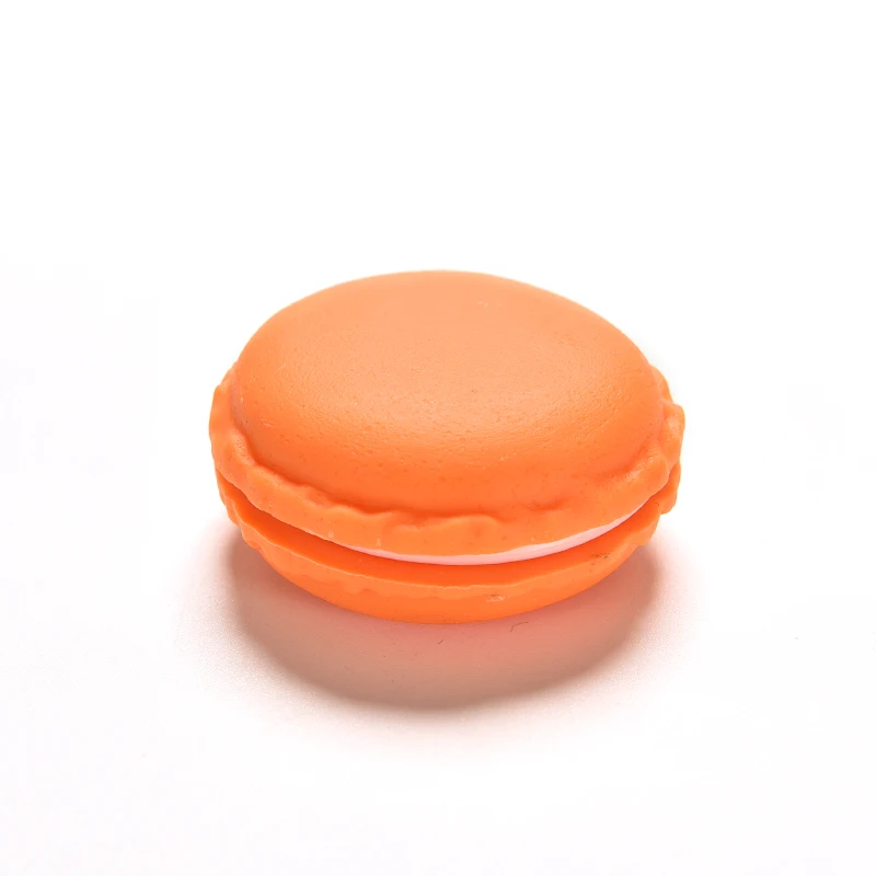 1 шт. чехол для таблеток, органайзер для таблеток, коробка для лекарств, контейнер для таблеток, круглый пластиковый контейнер для хранения, конфетный цвет, для таблеток, 6 цветов - Цвет: Оранжевый
