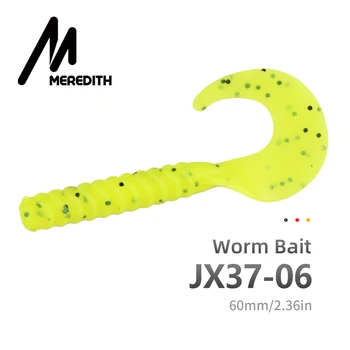 

Meredith 15pcs Wobbler Jigging 60mm/1.3g Fishing Lure Soft Worm Shrimp Silicone Bait Fish Crankbait Ocean Rock Tackle
