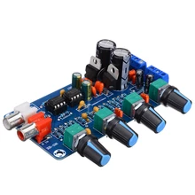 HIFI NE5532 звуковой Предварительный усилитель доска басов среднего размера ВЧ-эквалайзер громкости тон Регулируемый аудио предусилитель плата управления для динамика