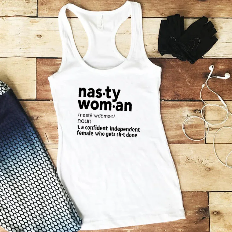 Nast Womean Feminist Graphic футболка Летняя мода без рукавов майки для девочек хлопок сексуальные топы с открытыми плечами футболка для девочек power tee