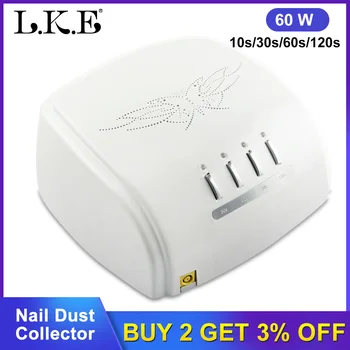 

LKE 12LEDS +CCFL UV LED Nail Dryer 60W Nail Lamp Curing Quickly Gel Nail Lamp With LCD Screen Nail Polish Dryer Nail Art Machine