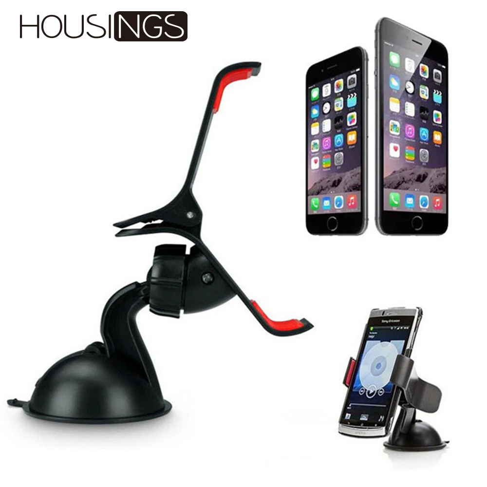 

Windshield Car Phone Holder Mount Stand Universal For iPhone Huawei GPS 360 Rotating Clip Adjustable Cell Phone Sucker Bracket