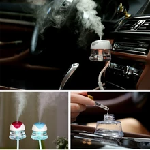 Автомобильный освежитель воздуха, водный увлажнитель воздуха, 5 в постоянного тока, USB, Портативный Ночной светильник, диффузор, очиститель, ароматизатор в автомобиле