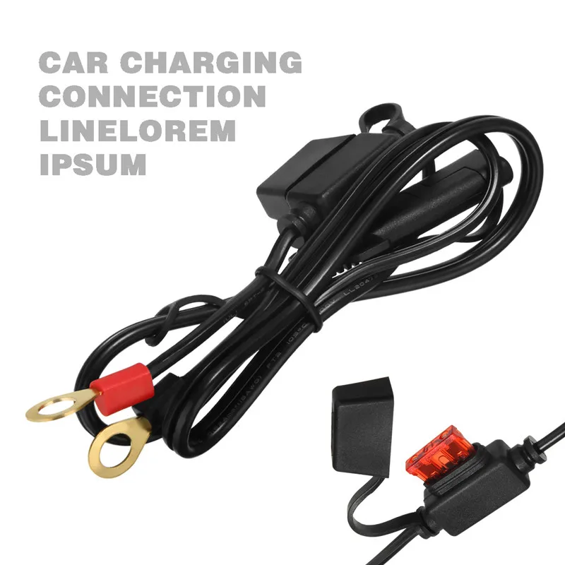 12 В автомобильный мотоцикл батарея выход разъем кольцо терминал для SAE быстро