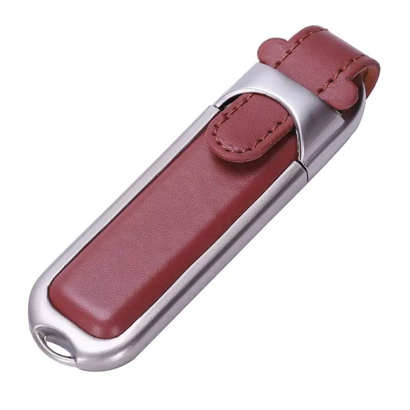 Usb флеш-накопитель с кожаным флеш-диск Usb 2,0