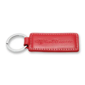 

10pcs Leather Car Keychain Key Ring Keyring for Alfa Romeo 159 147 156 giulietta 147 159 mito Car-styling Accessories