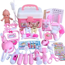 Jeu de rôle pour filles, jeu de docteur, Simulation de médecine, dentiste, traitement des dents, jouet pour enfants en bas âge, 29 51 pièces/ensemble 