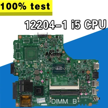 

12204-1 For DELL INSPIRON 2421 3421 5421 laptop motherboard CPU 12204-1 CN-07GDDC I5 DNE40-CR orginal teste motherboard