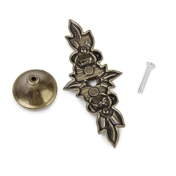 

New Hand grip European retro style furniture Rose Hardware Bronze